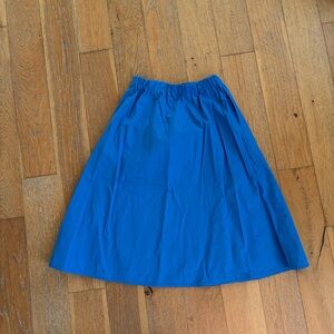 Everlane The Clean Cotton A-Line Skirt